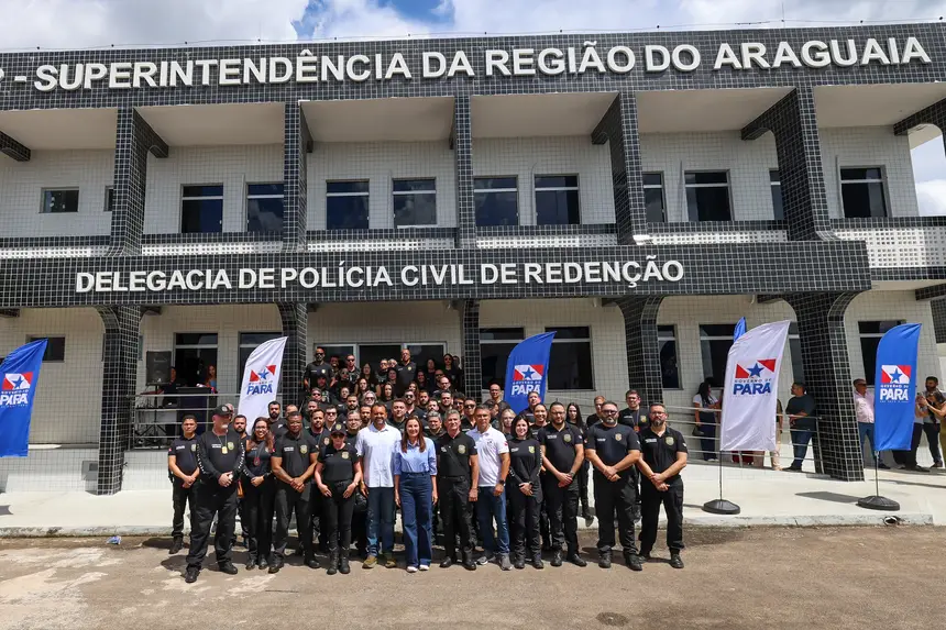 Governadora Hana Ghassan entrega novo Complexo da Polícia Civil a Redenção