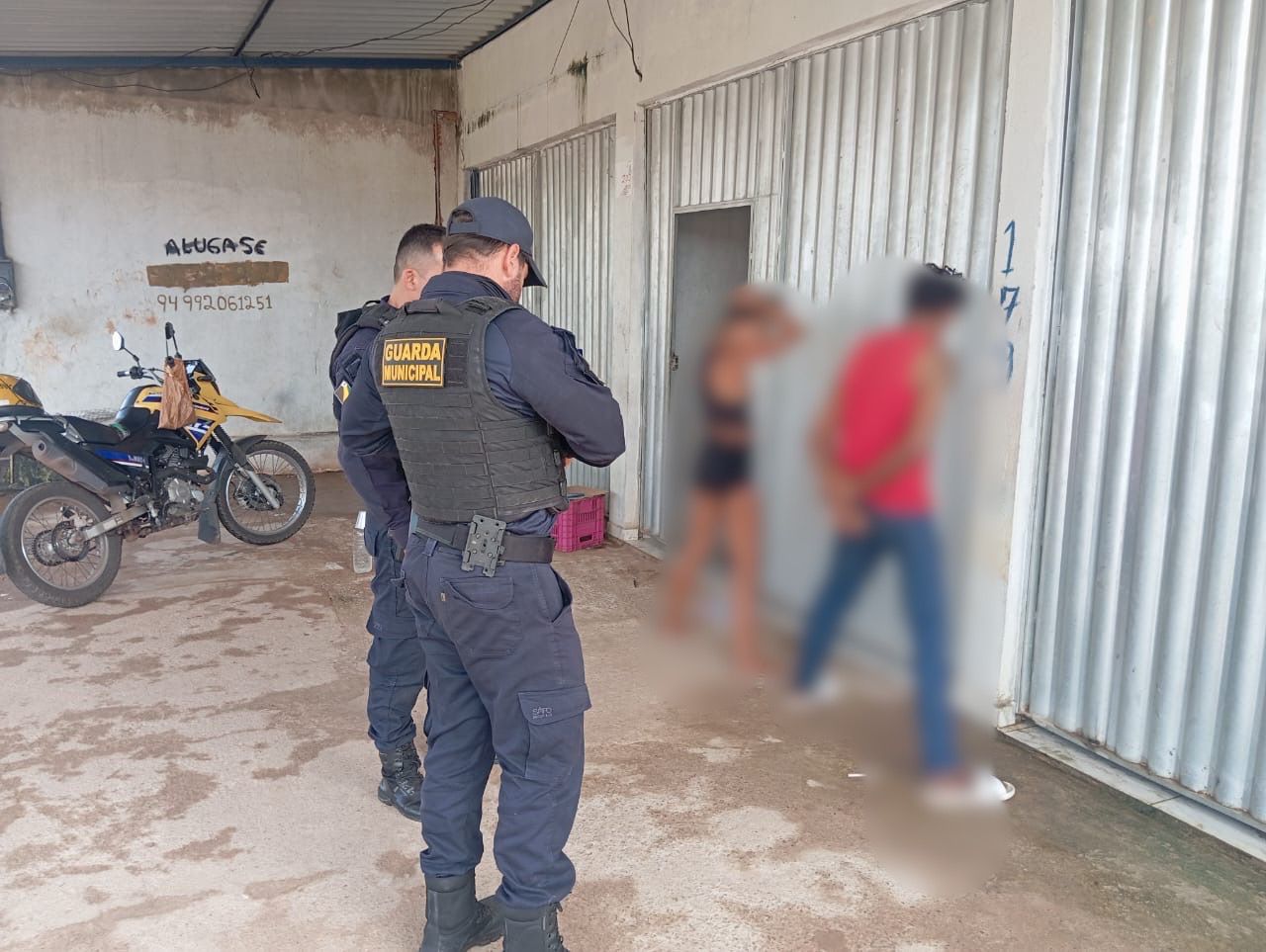 Guarda Municipal localiza suspeitos de furtos durante ação no bairro Novo Horizonte