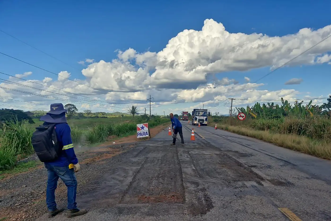 Governo do Pará inicia ampla manutenção e reconstrução de pavimento na rodovia PA-279