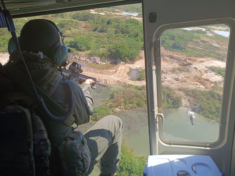 PF, Ibama e Funai combatem garimpo ilegal na Terra Indígena Kayapó