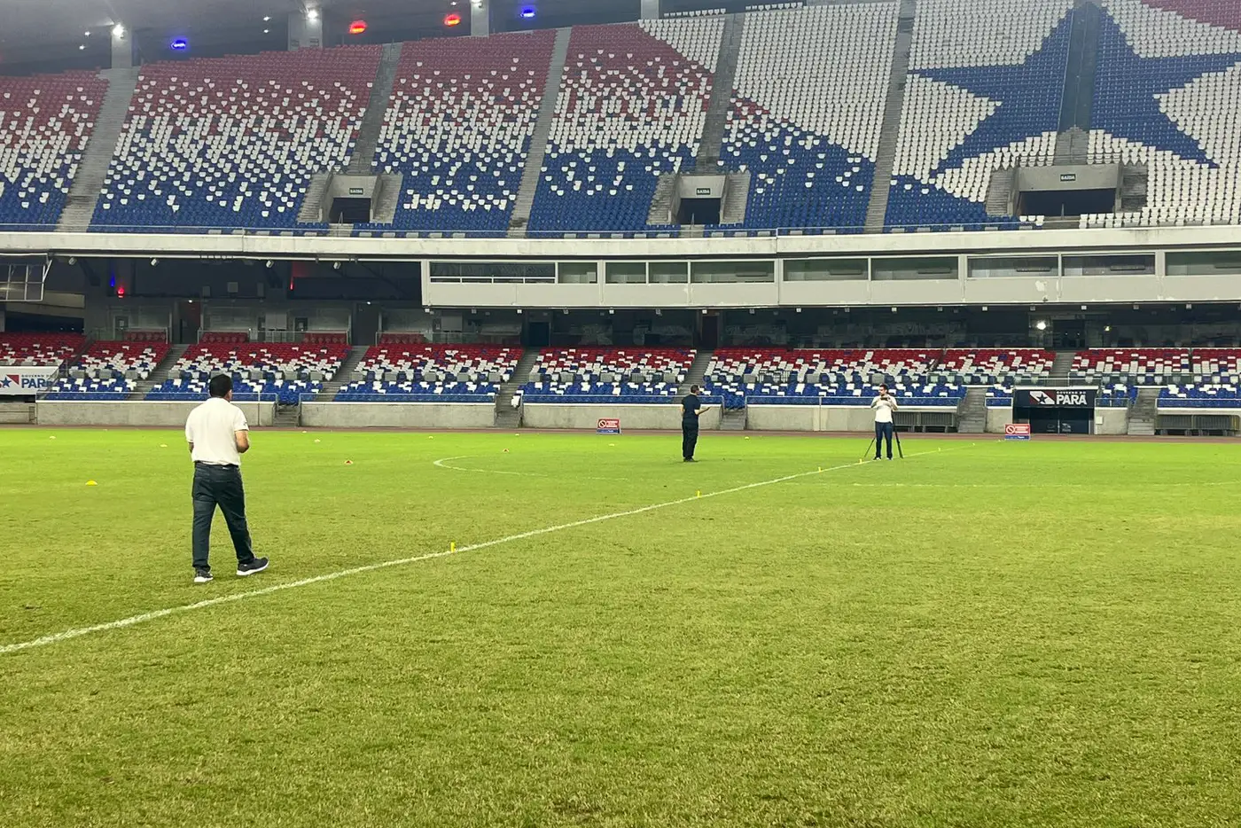 Mangueirão é vistoriado e CBF elogia estrutura e manutenção