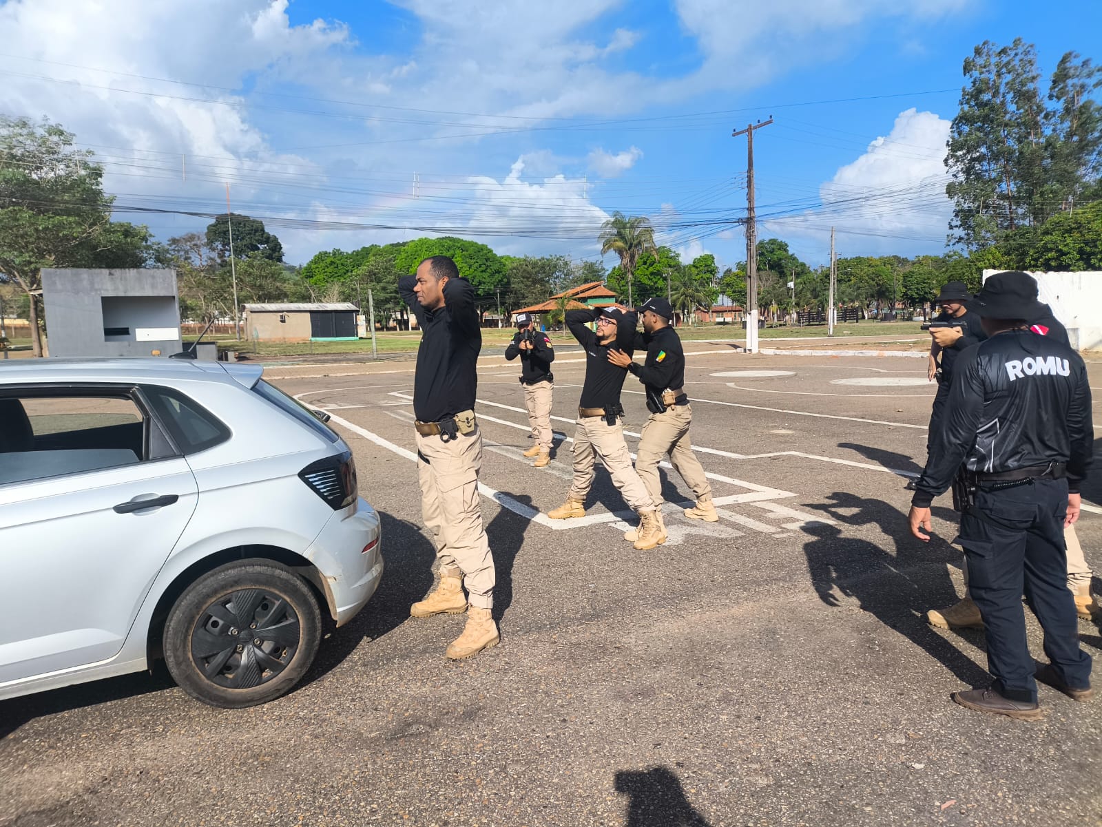 Polícia Legislativa da Câmara de Parauapebas participa de treinamento operacional com a Guarda Municipal