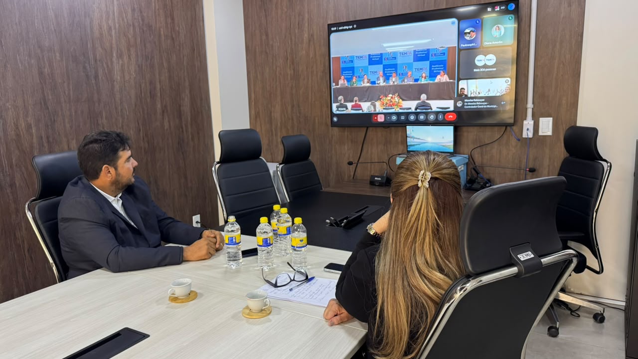 Câmara de Canaã dos Carajás integra reunião virtual com TCM-PA sobre regularização do magistério municipal