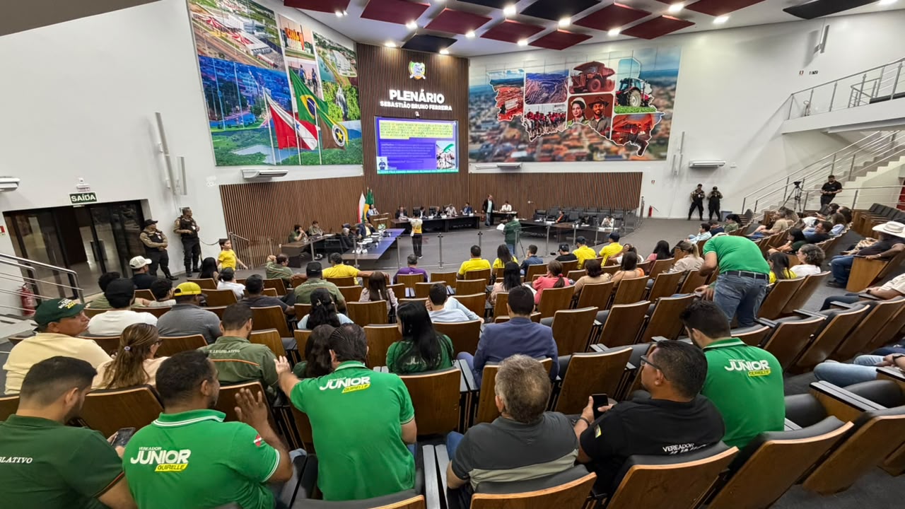28ª Sessão Ordinária tem pauta voltada à infraestrutura e educação