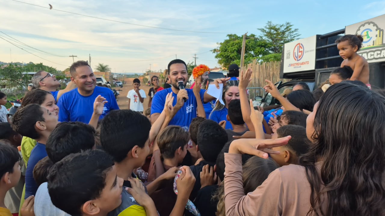 Daniel Nunes leva Dia das Crianças ao Marisa Letícia