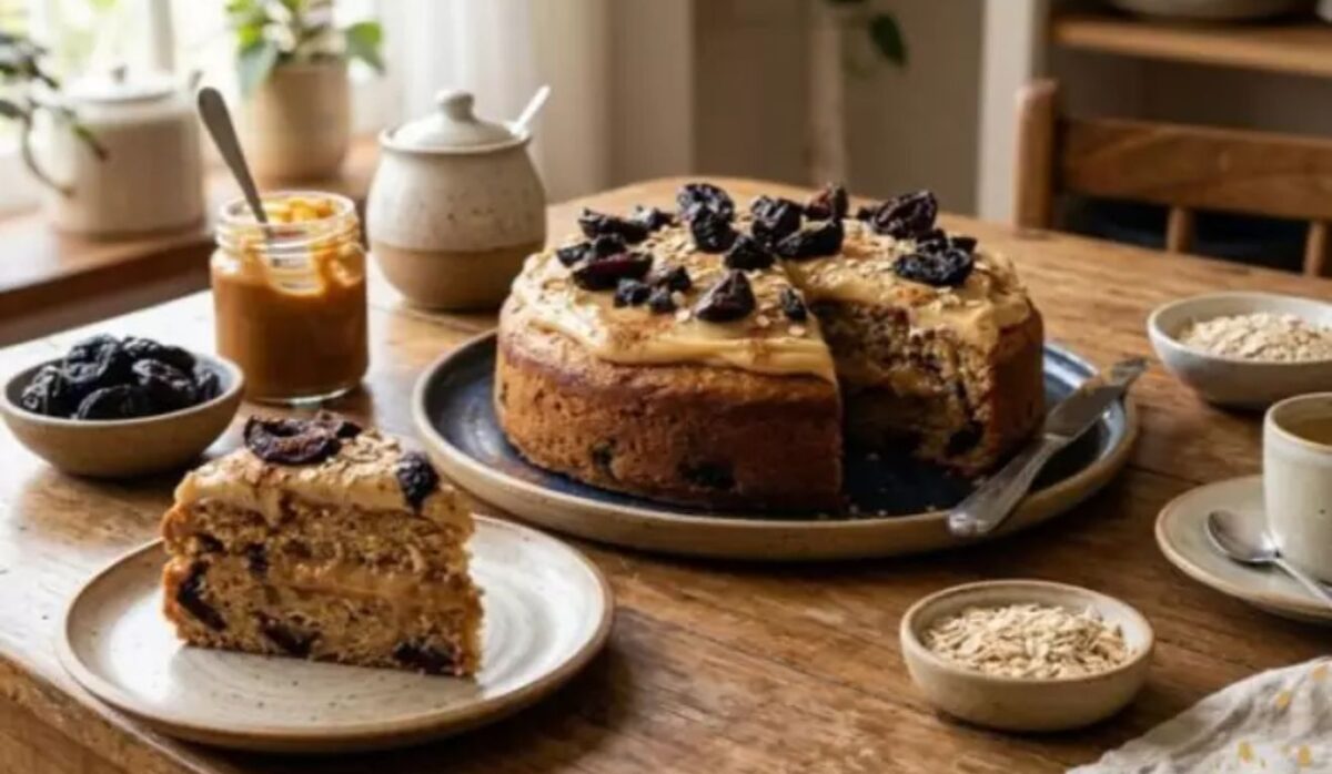 Receita de bolo de ameixa com doce de leite: passo a passo fácil