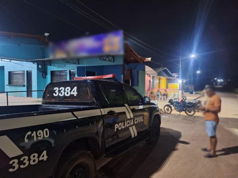 Cliente de bar é assassinado a tiros em Novo Repartimento