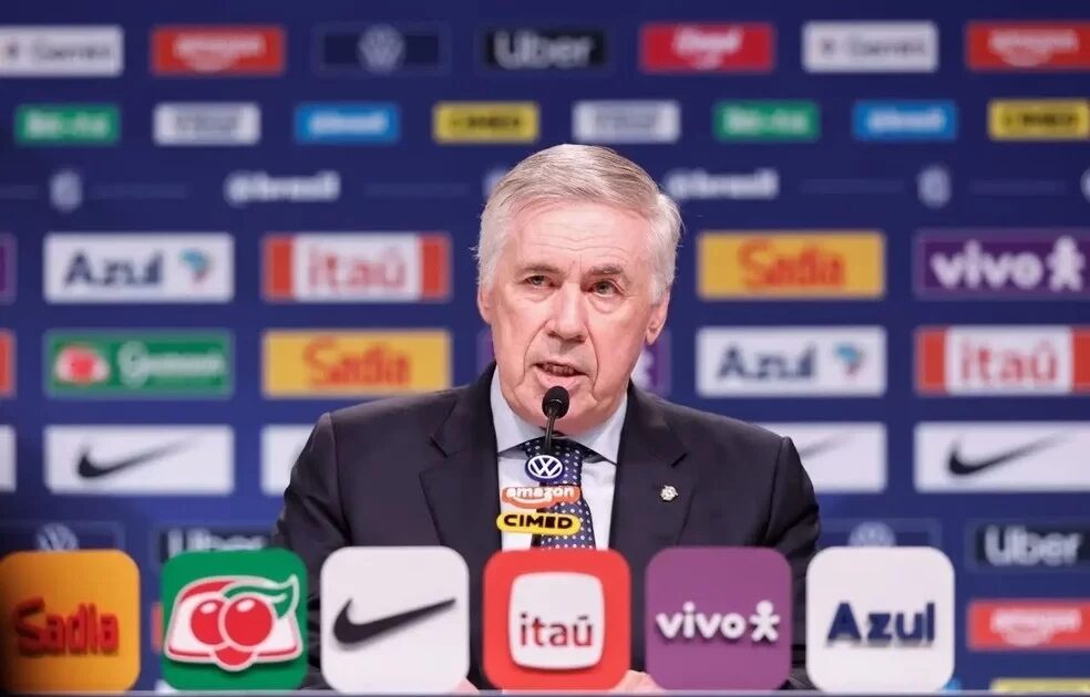 Seleção brasileira: Ancelotti anuncia lista de 26 convocados para amistosos