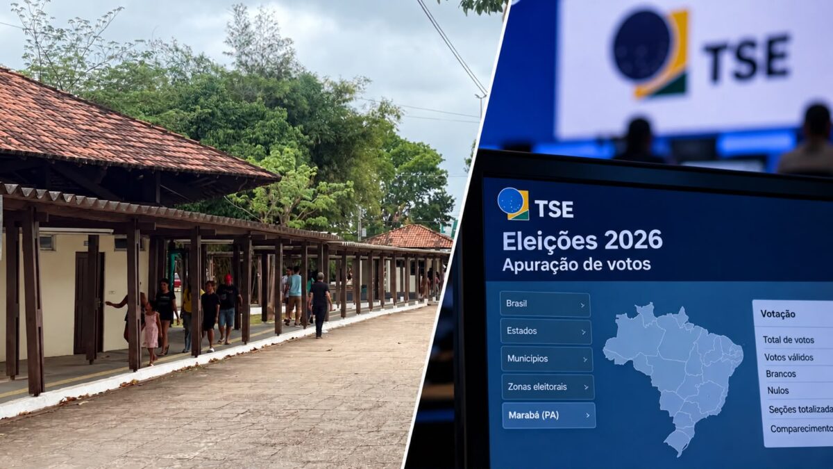 Eleições 2026: apuração começa às 17h; veja como acompanhar os votos de Marabá