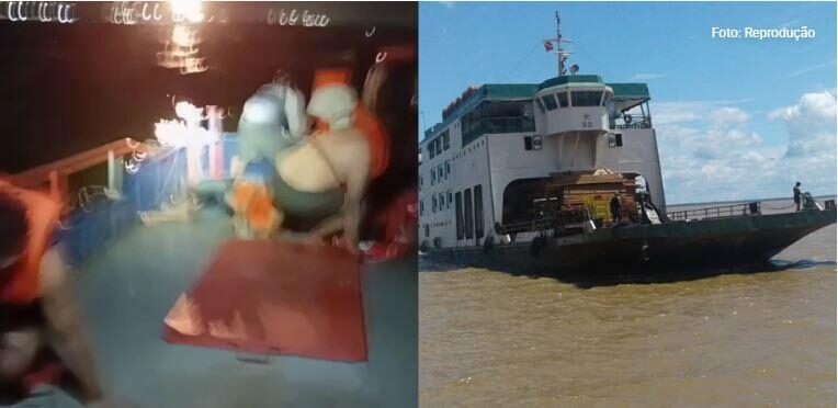 Ferry boat naufraga na Baía do Marajó após deixar Belém