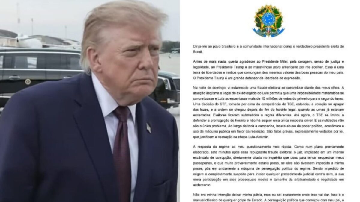 Governo Trump pediu que Flávio Bolsonaro retirasse título de “presidente eleito” de carta