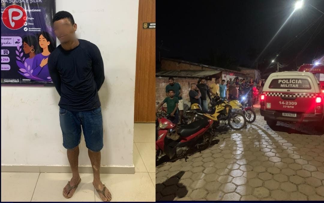 Homem é preso após agredir companheira e incendiar casa no Pará