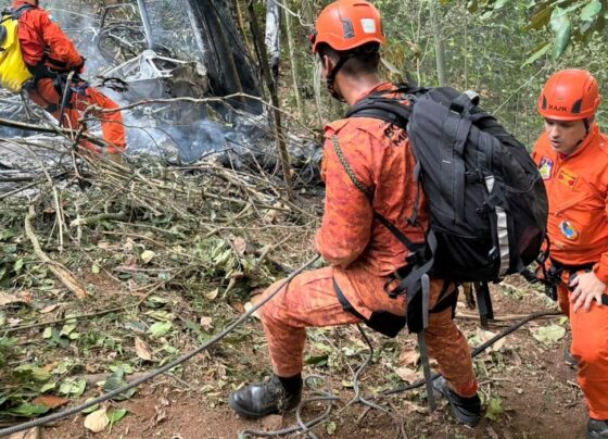 Justiça bloqueia bens de empresa por queda de helicóptero, no Rio