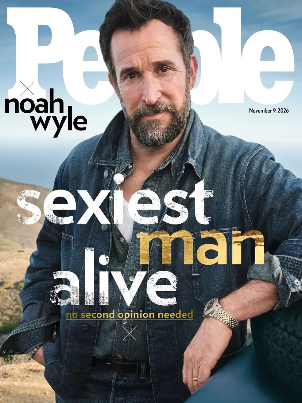 Noah Wyle, de ‘The Pitt’, é eleito o homem mais sexy do mundo