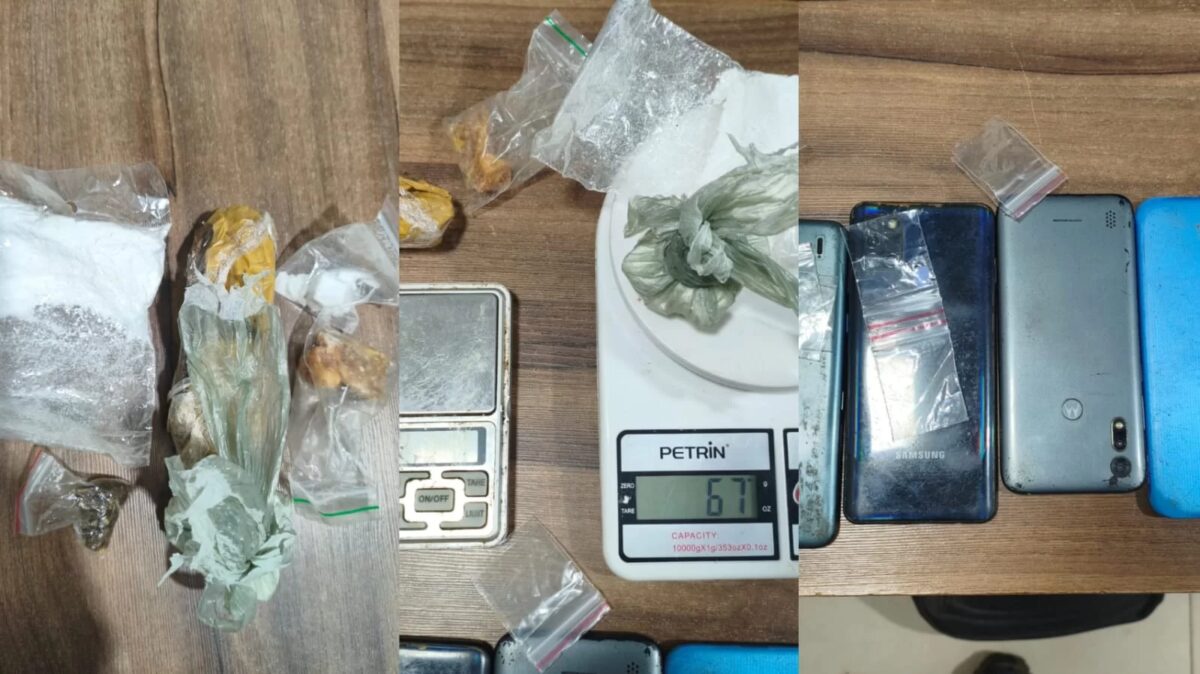PM apreende drogas e balanças de precisão após denúncia de tráfico