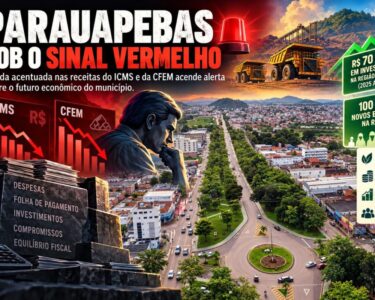 Queda acentuada no ICMS e na Cfem acende alerta sobre o futuro econômico de Parauapebas